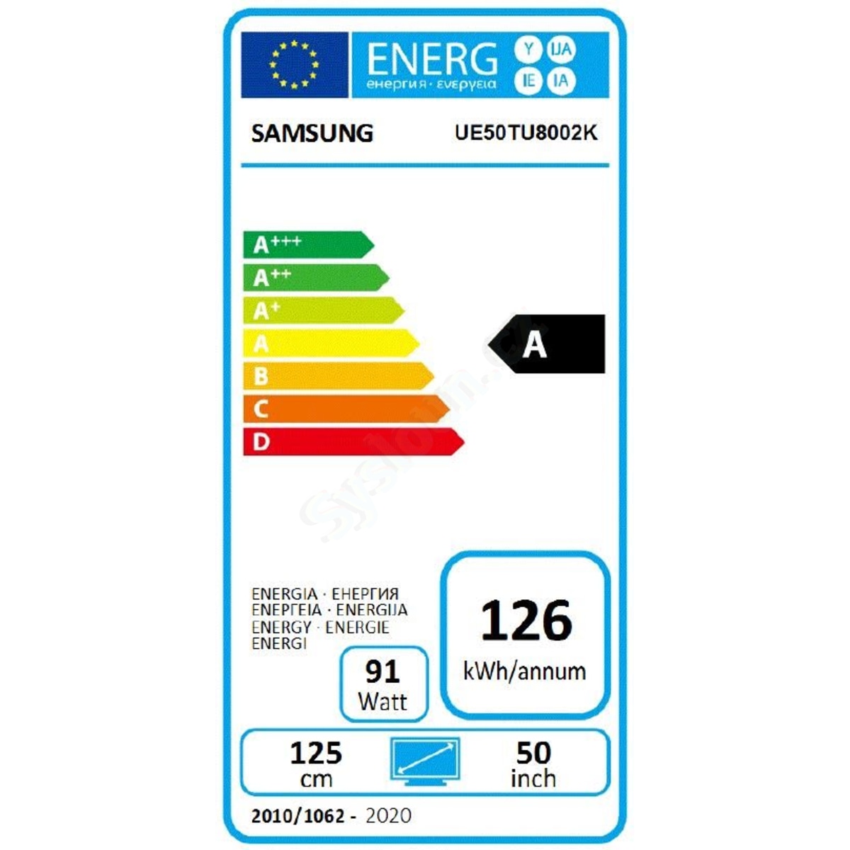 Samsung UE50TU8002