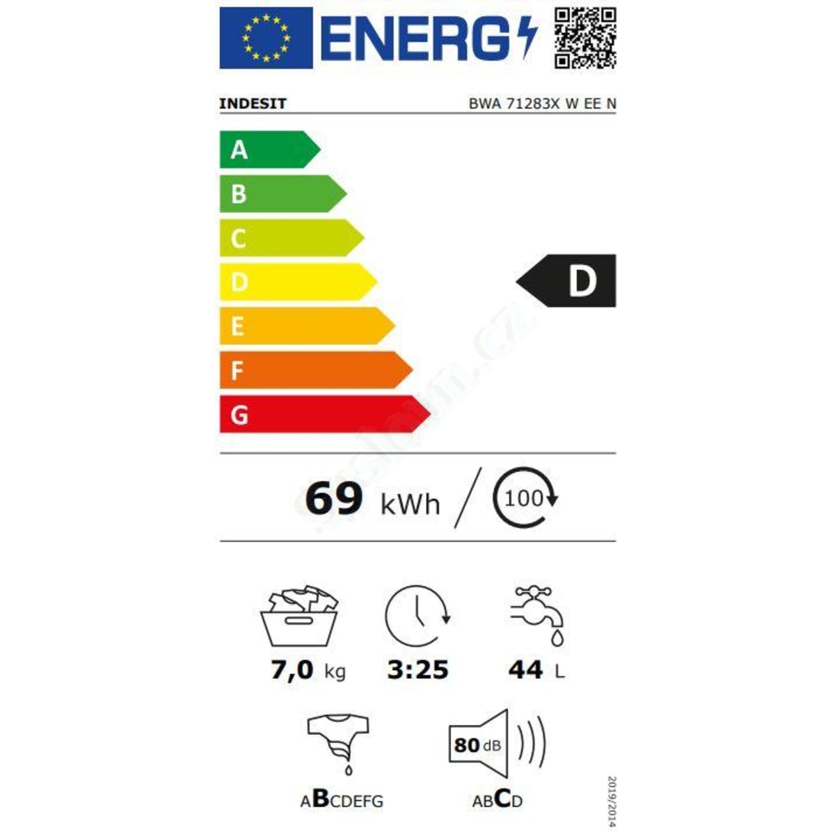 Indesit BWA 71283X W