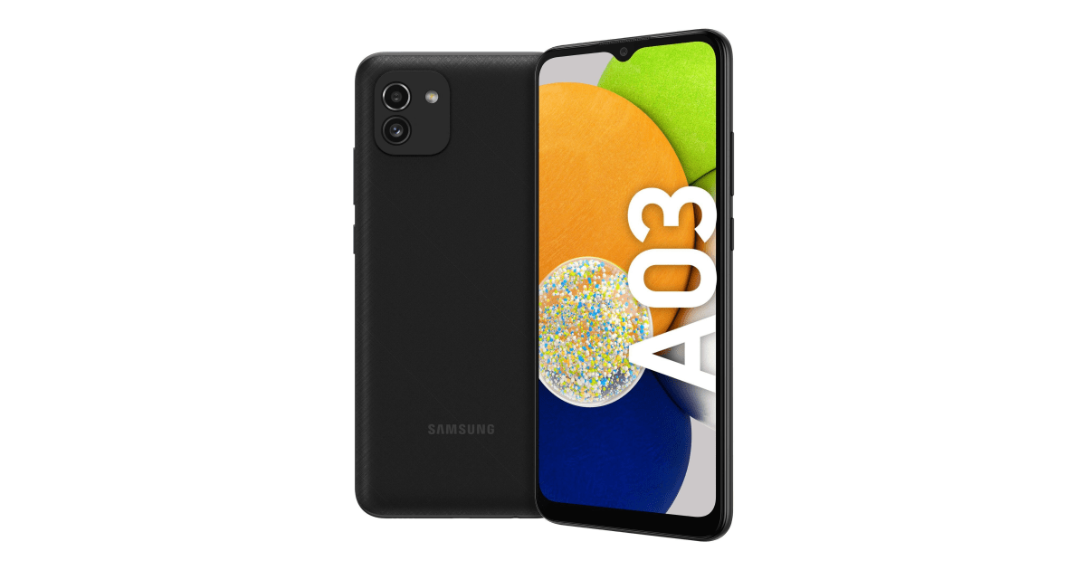 Samsung Galaxy A03 – specifikace a 2 nabídky v e–shopech — Sysloun.cz