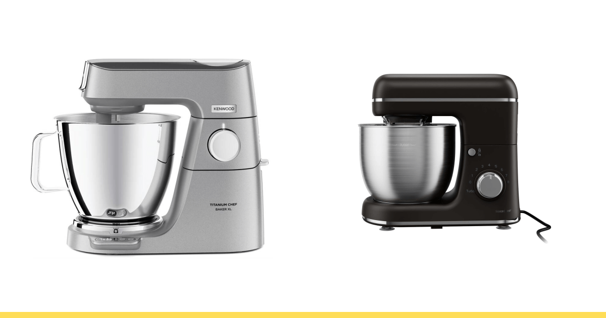 Silvercrest Küchenmaschine Schwarz Skm 600 B2 Porovnání Kenwood Titanium Chef Baker XL KVL85 vs. SilverCrest SKM 600